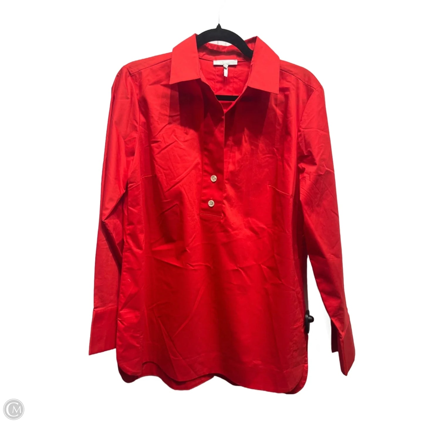 Top Long Sleeve By hinson wu In Red, Size: 8