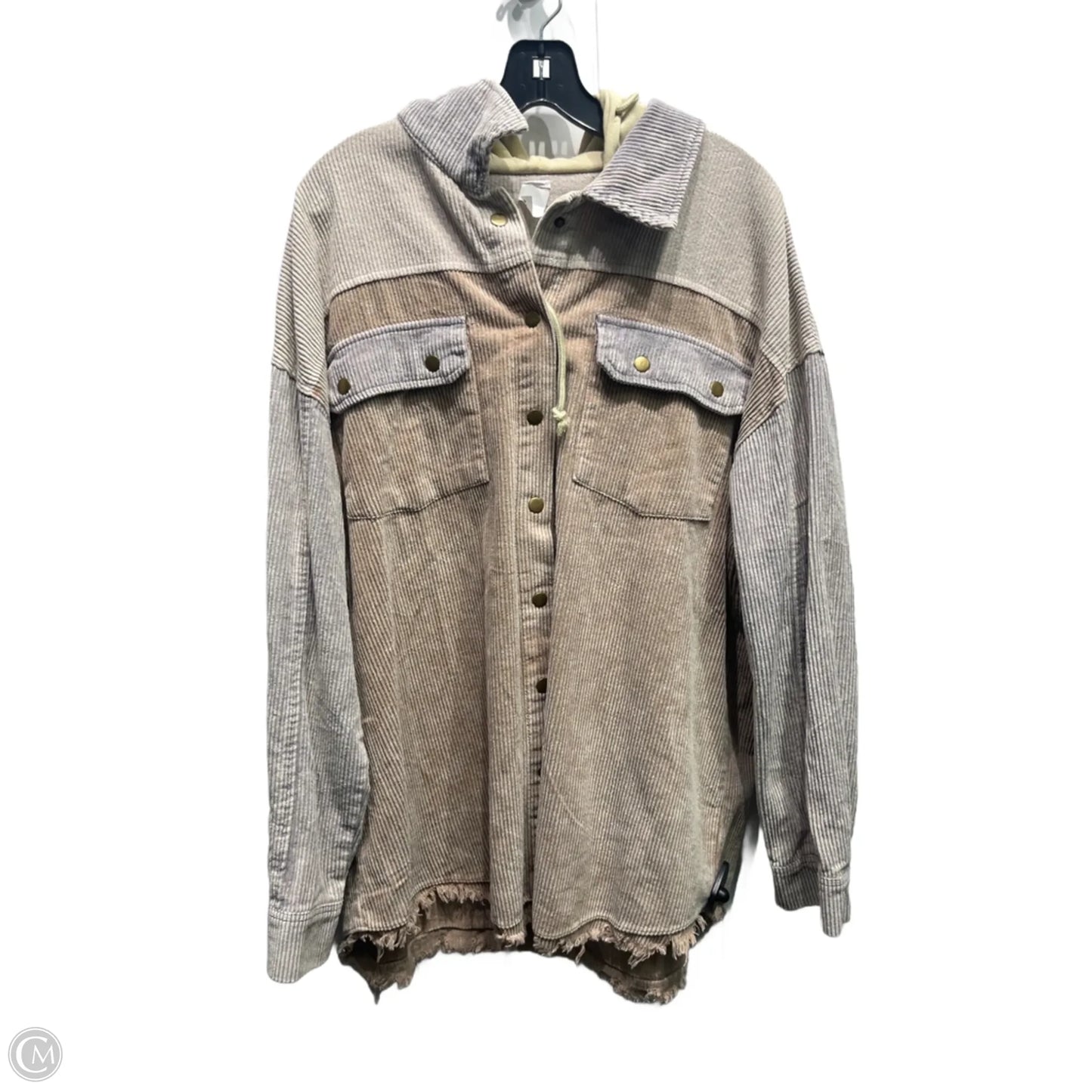 Jacket Other By ASVIVID In Tan, Size: 2x