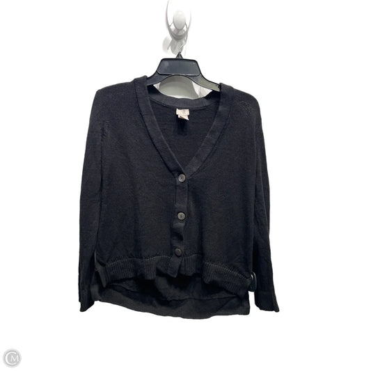 Sweater Cardigan By Chicos In Black, Size: M