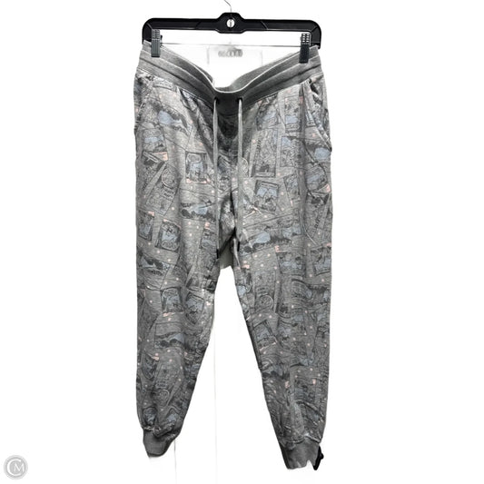 Pants Lounge By Disney In Blue & Pink, Size: L