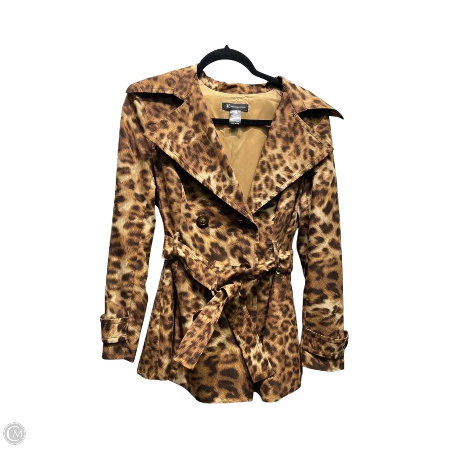 Coat Other By Inc In Animal Print, Size: S