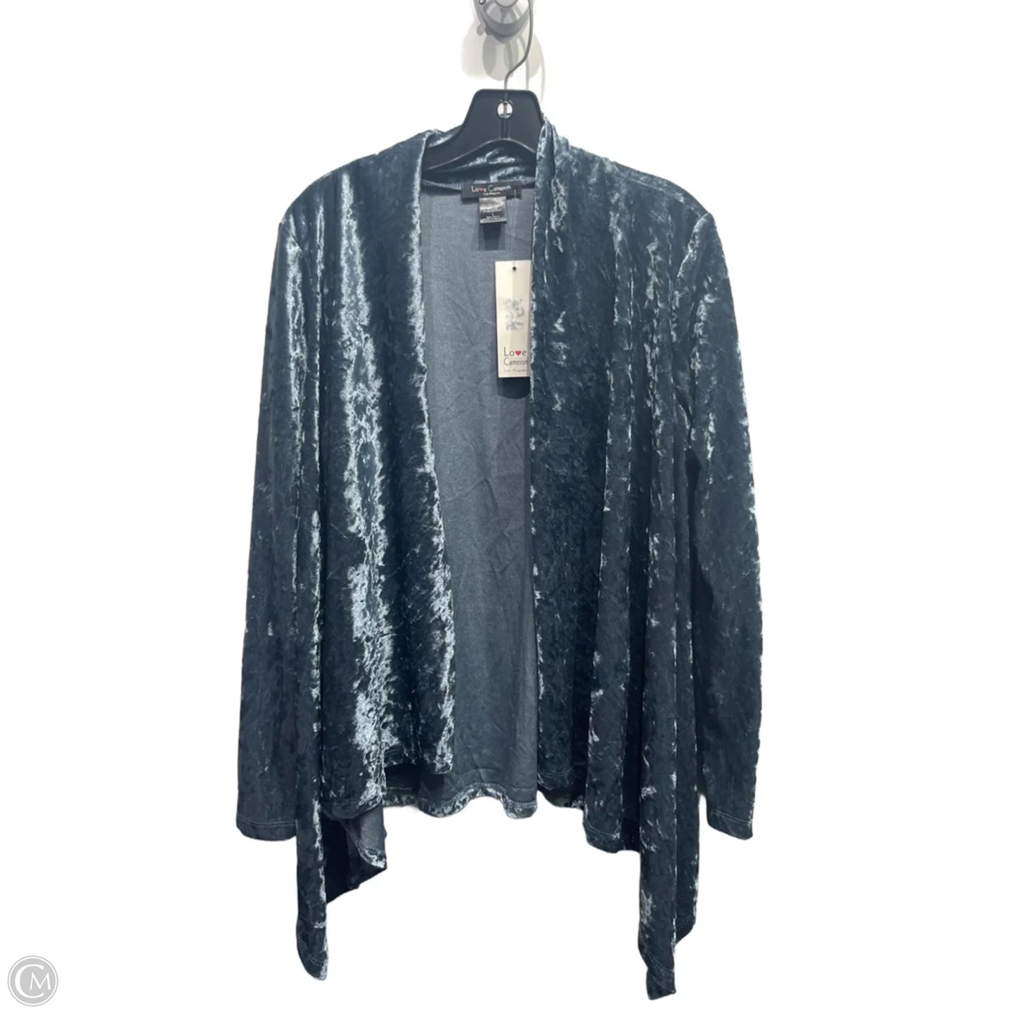 Cardigan By LOVE CAMERON In Blue, Size: L