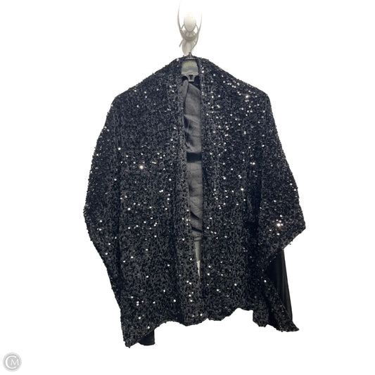 Shawl By TOP IT OFF In Black, Size: Osfm