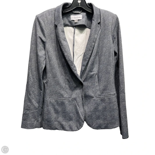 Blazer By Calvin Klein In Black & White, Size: 10