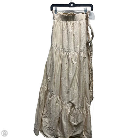 Dress Casual Maxi By Mable In Cream, Size: M
