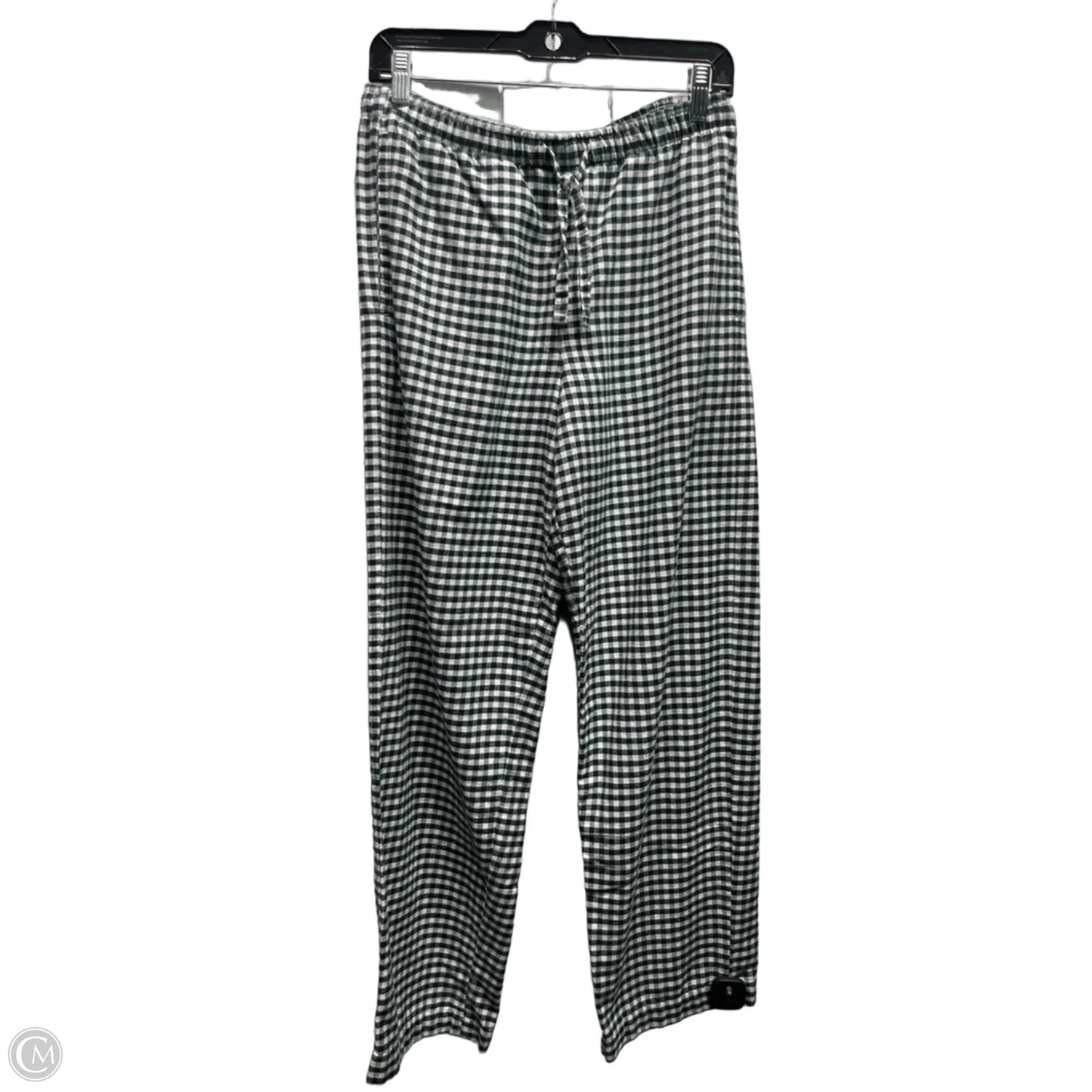 Pants Lounge By Gap In Green & White, Size: S