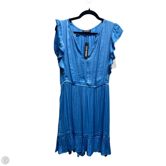 Dress Casual Short By Steve Madden In Blue, Size: Xl