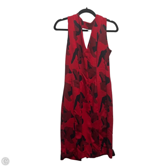 Dress Work By H&m In Black & Red, Size: 10
