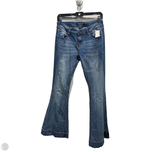 Jeans Flared By Grace In Blue Denim, Size: 6