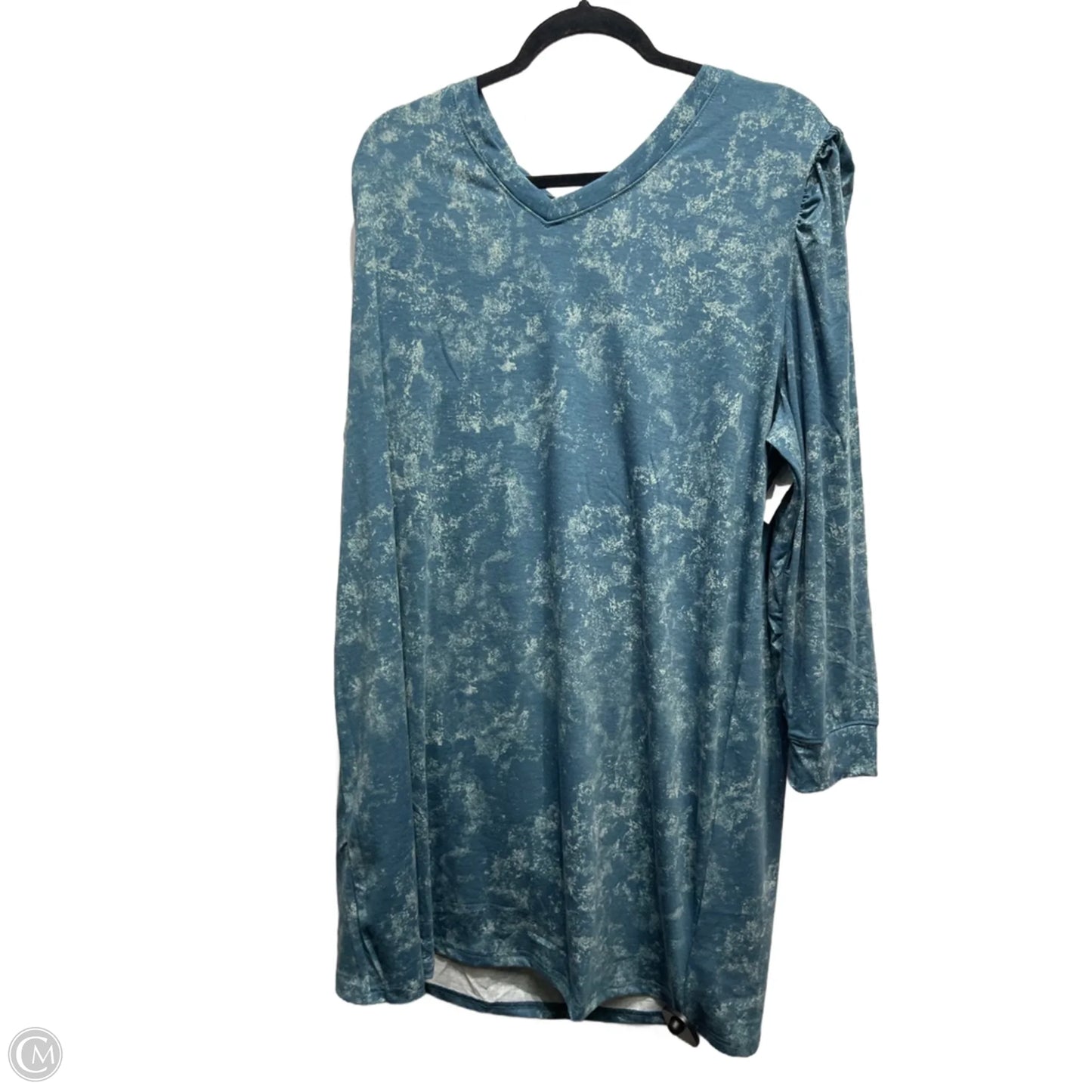 Dress Casual Short By Lularoe In Blue, Size: 3x