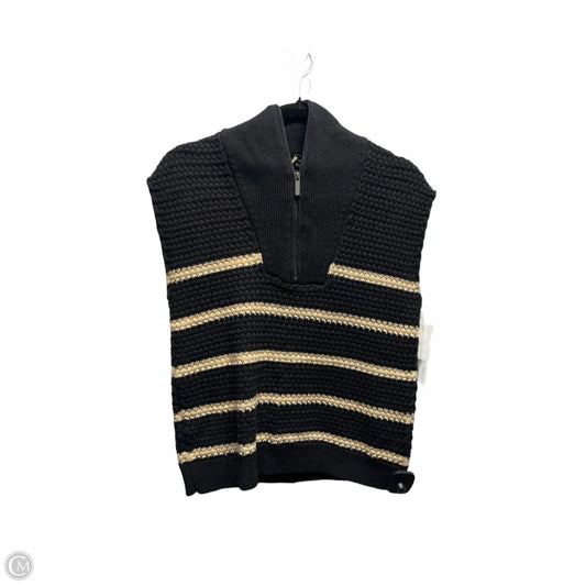 Vest Other By Elie Tahari In Black & Tan, Size: M