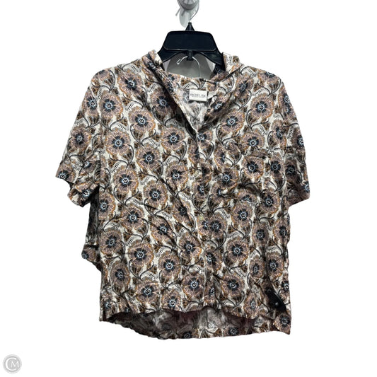 Shorts Set By Rachel Zoe In Tan & White, Size: M