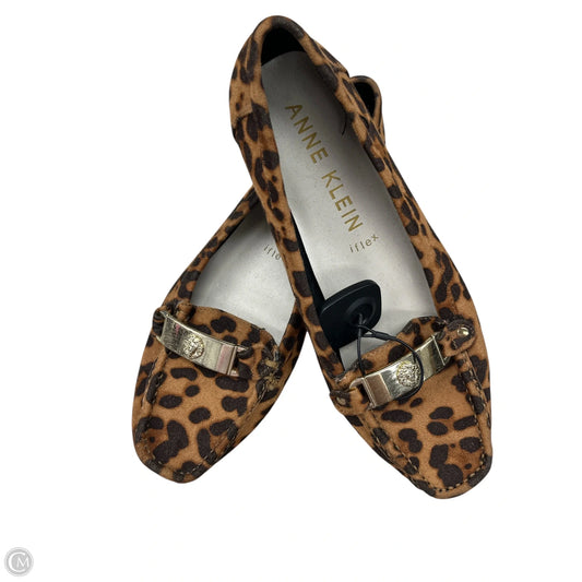 Shoes Flats By Anne Klein In Animal Print, Size: 11
