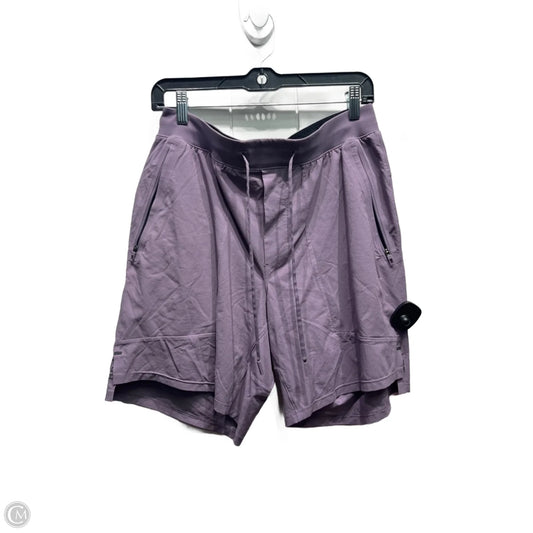 Athletic Shorts By Lululemon In Purple, Size: L