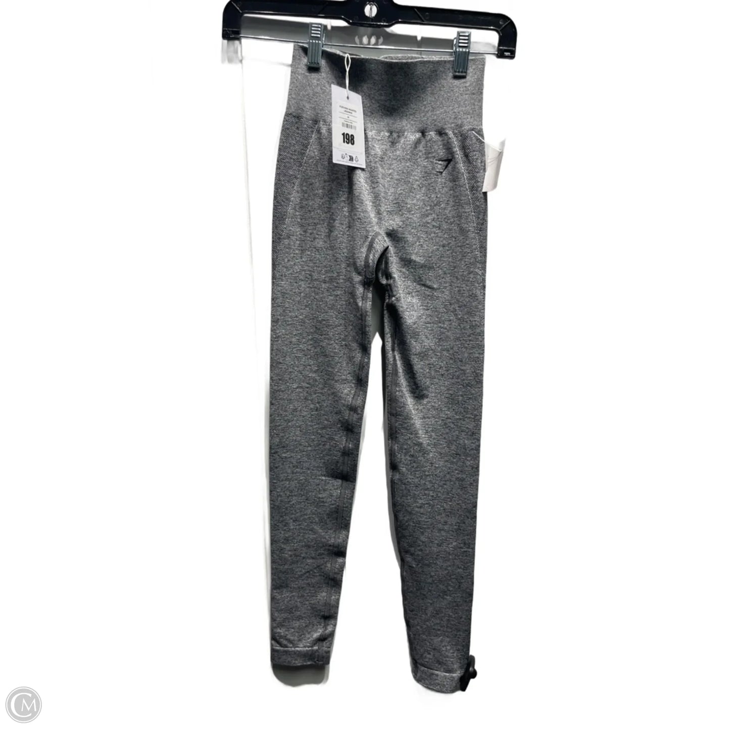 Athletic Leggings By Gym Shark In Grey, Size: Xs