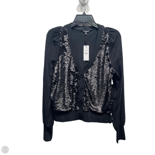Sweater Cardigan By Express In Black, Size: M