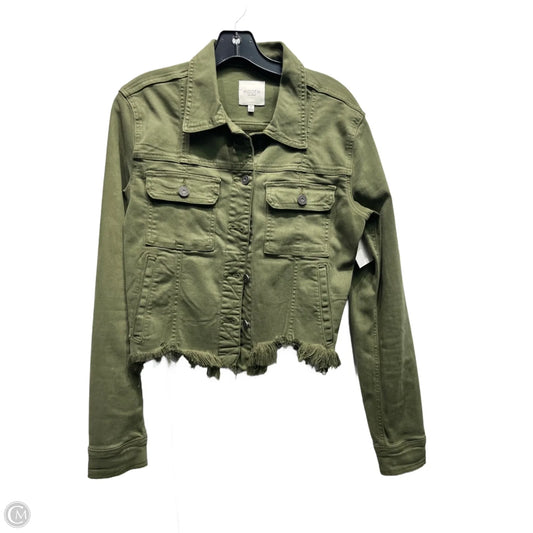 Jacket Denim By Hidden In Green Denim, Size: M