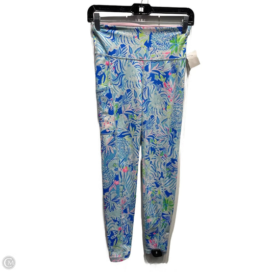 Pants Designer By Lilly Pulitzer In Blue & Green, Size: Xs