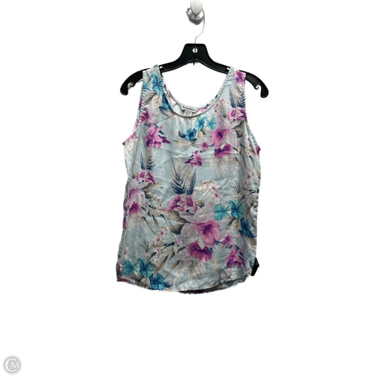Top Sleeveless By Tommy Bahama In Blue & Pink, Size: Xs