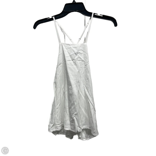 Top Sleeveless By Shore In White, Size: Xl