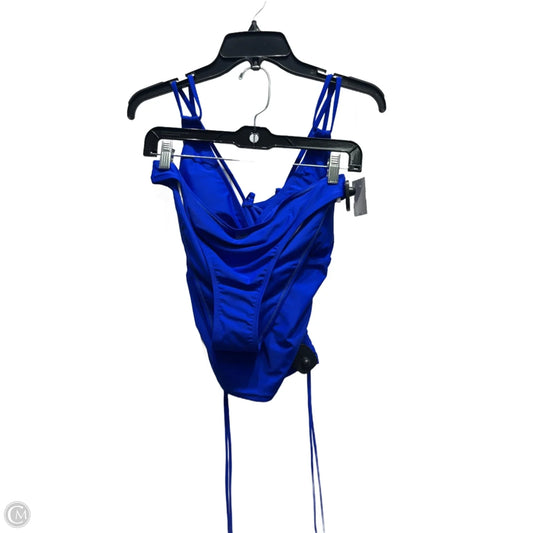 Swimsuit 2pc By Clothes Mentor In Blue, Size: L