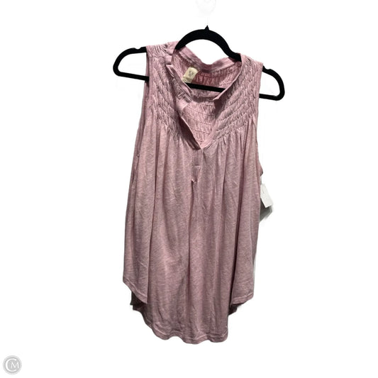 Top Sleeveless By We The Free In Pink, Size: S