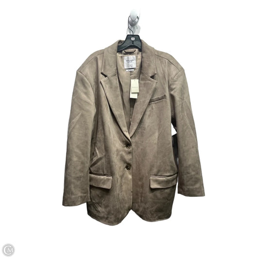 Blazer By Abercrombie And Fitch In Grey, Size: Xl