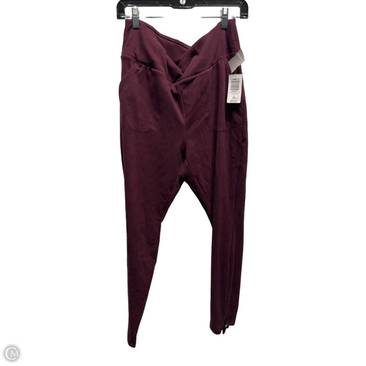 Pants Leggings By Torrid In Maroon, Size: 2x