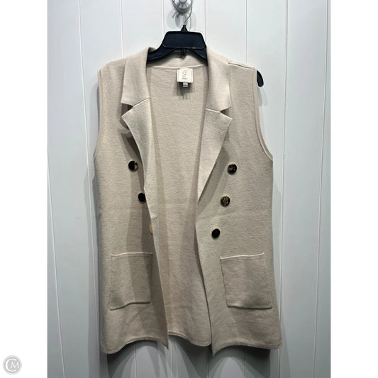 Vest Other By Sioni In Cream, Size: L