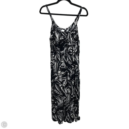 Swimwear Cover-up By ISLAND PLANET In Black & White, Size: Osfm