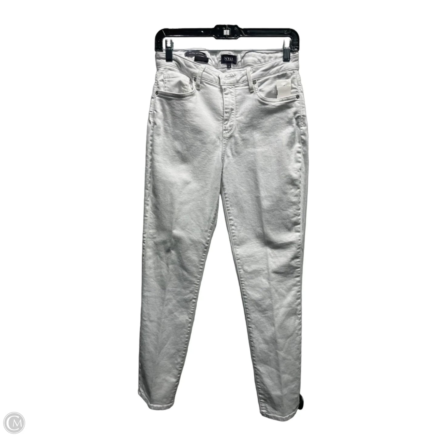 Jeans Skinny By Not Your Daughters Jeans In White Denim, Size: 4