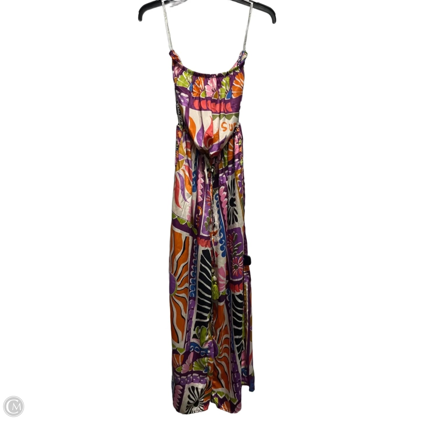 Jumpsuit By TRUE DESTINATIONS In Orange & Purple, Size: M