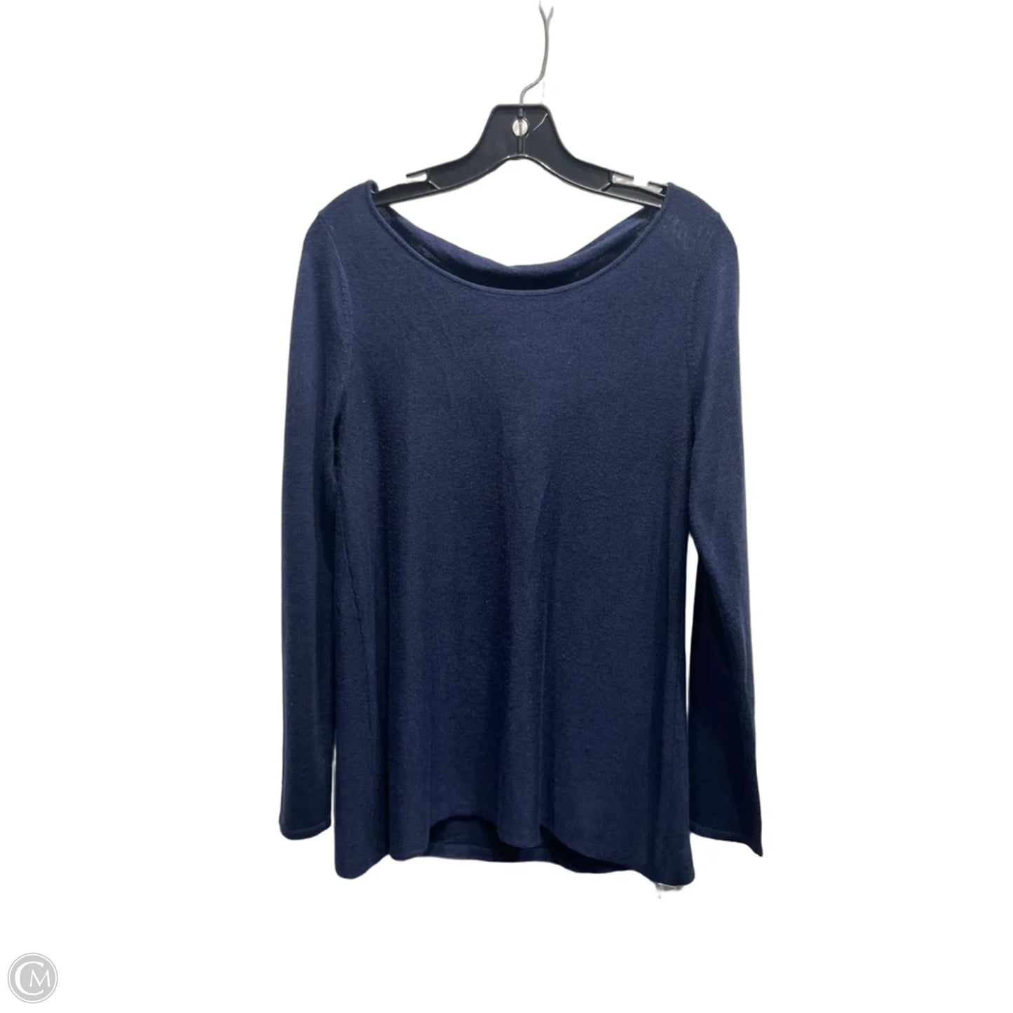 Top Long Sleeve Designer By Lilly Pulitzer In Navy, Size: M