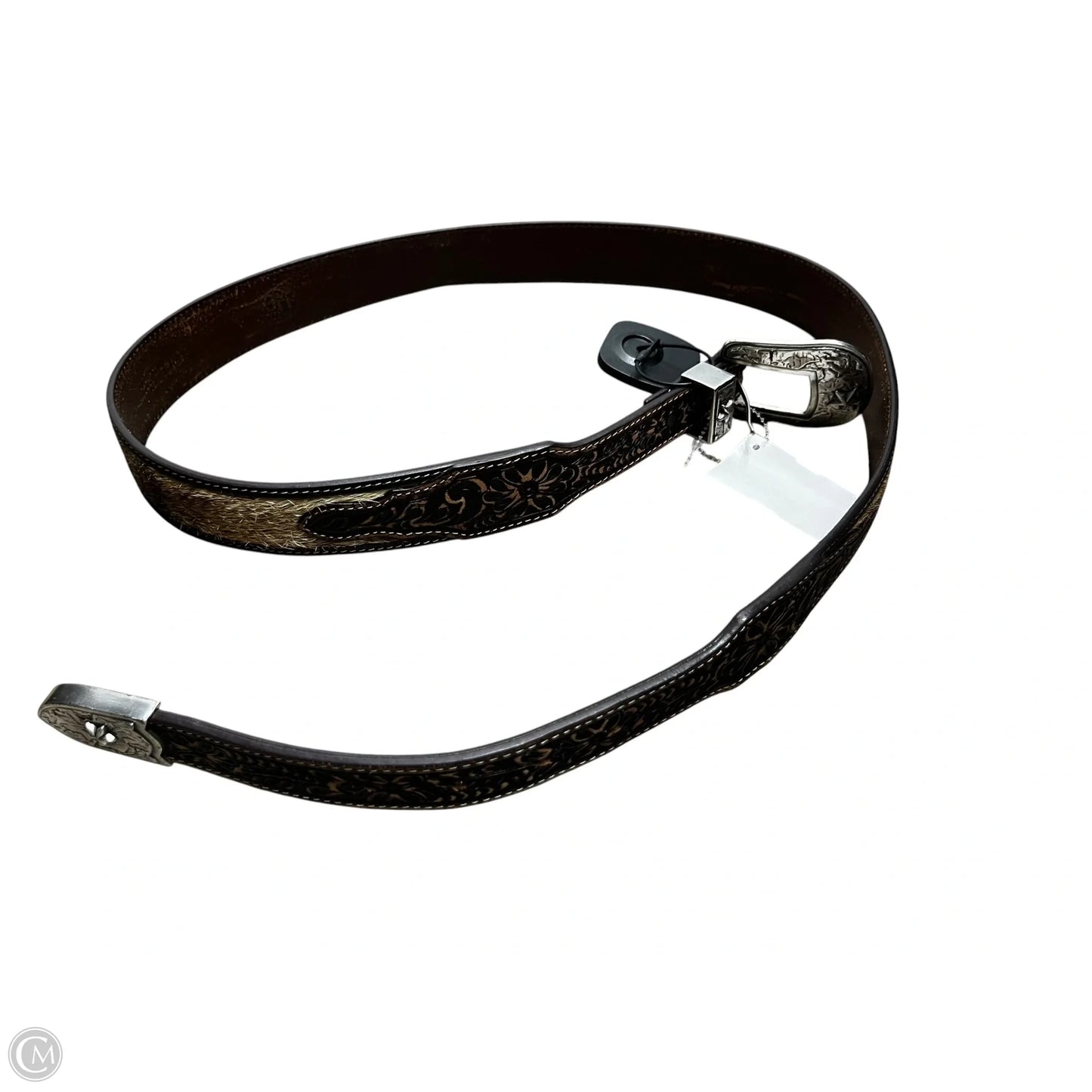 Belt Leather By Clothes Mentor, Size: Large