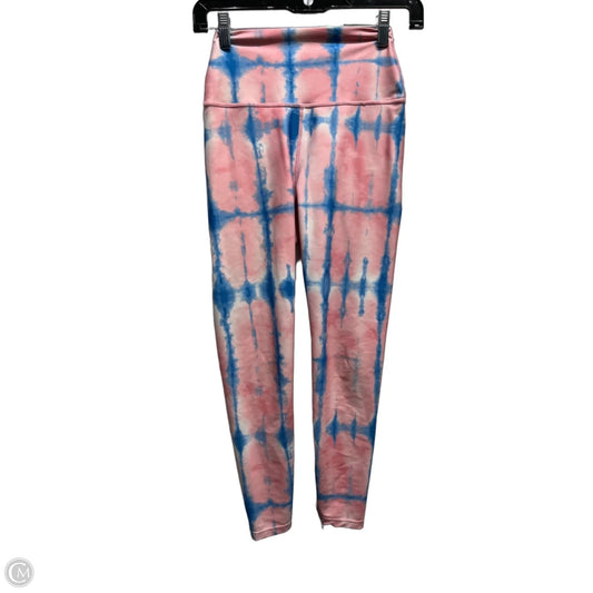 Athletic Leggings By CARBON ELEVEN In Blue & Pink, Size: Xs