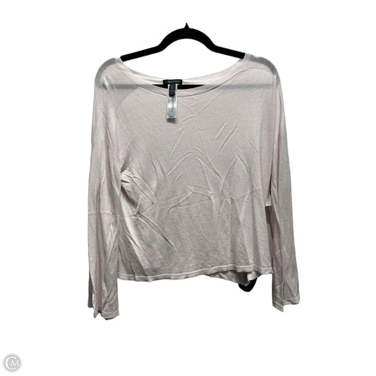 Top Long Sleeve By Eileen Fisher In Mauve, Size: S