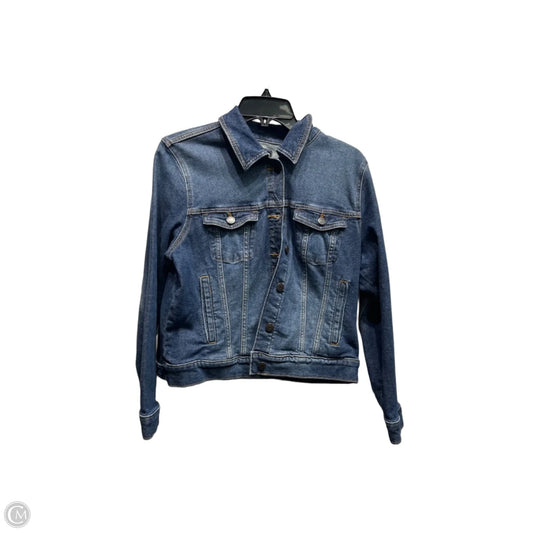 Jacket Denim By Sonoma In Blue Denim, Size: Lp