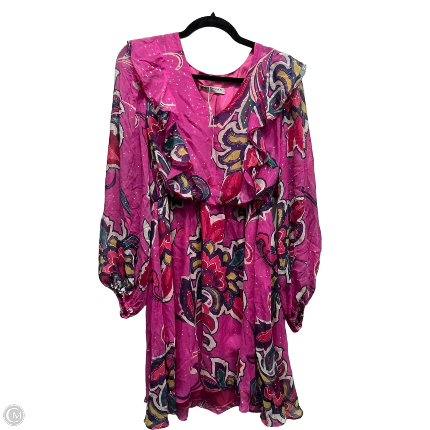 Dress Party Short By Trina Turk In Pink & Purple, Size: Xs