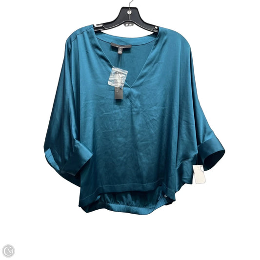 Top Short Sleeve By White House Black Market In Green, Size: S