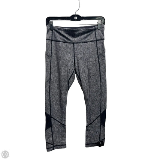 Athletic Leggings By Lululemon In Black & White, Size: 6