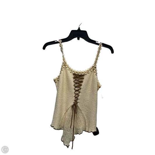 Top Sleeveless By nazca In Tan, Size: M