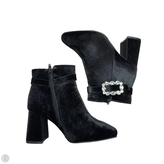 Boots Ankle Heels By COMFORT In Black, Size: 8