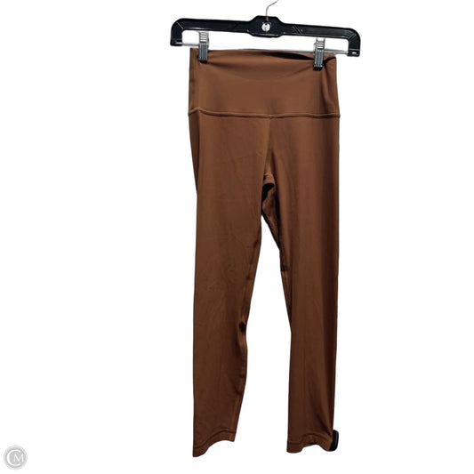 Athletic Leggings By Lululemon In Brown, Size: 6
