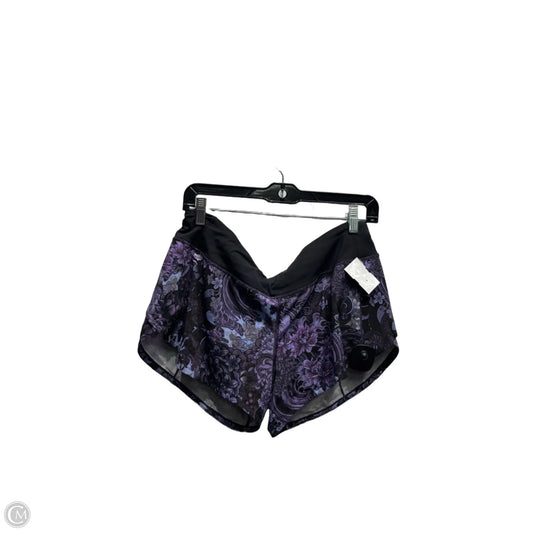Athletic Shorts By Lululemon In Purple, Size: 10