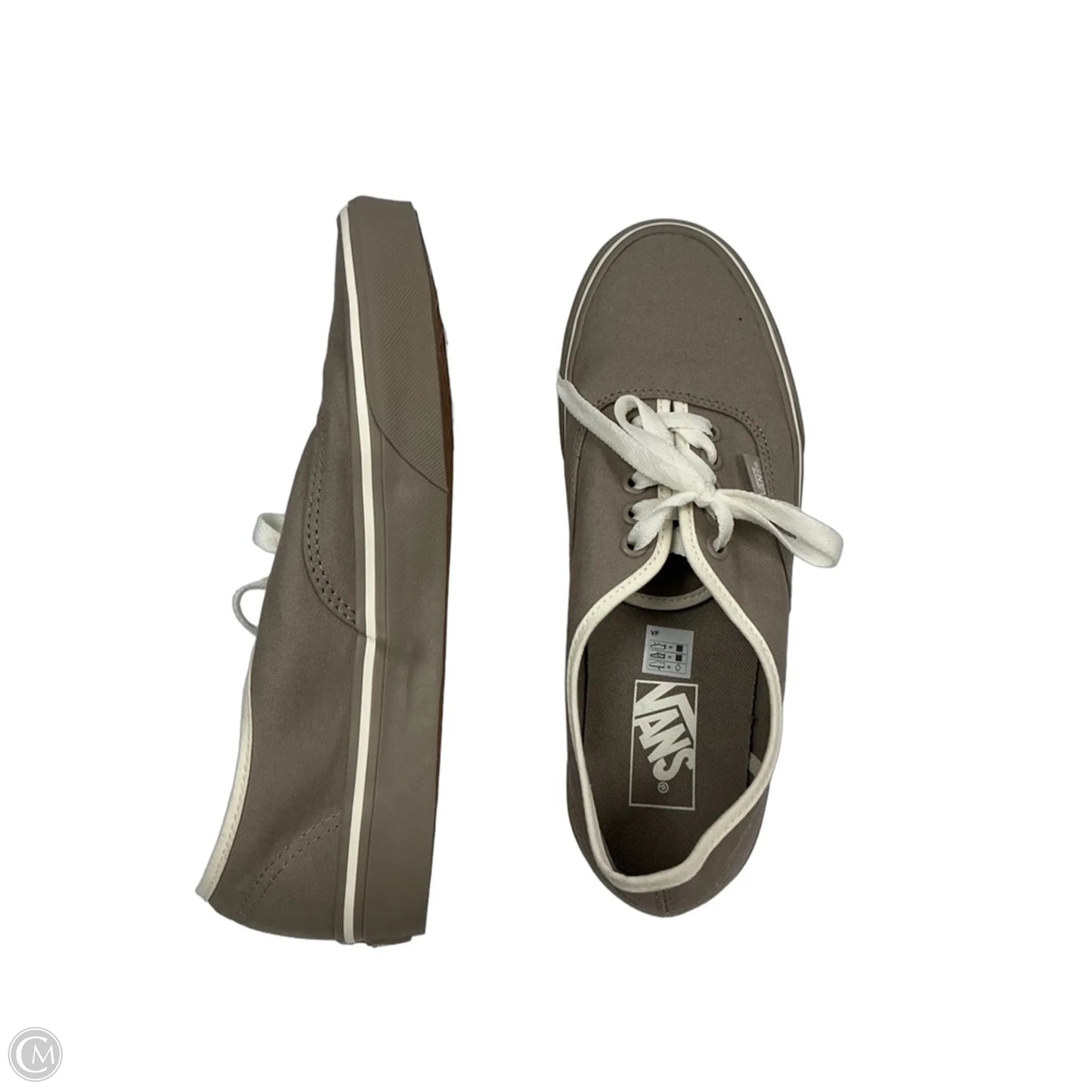 Shoes Sneakers By Vans In Taupe, Size: 9