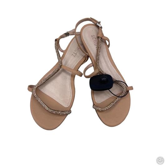 Sandals Flats By Schutz In Tan, Size: 7.5