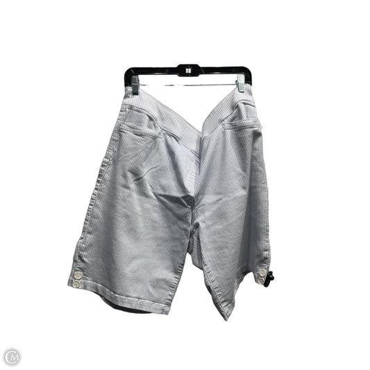 Shorts By Coral Bay In Blue & White, Size: 22
