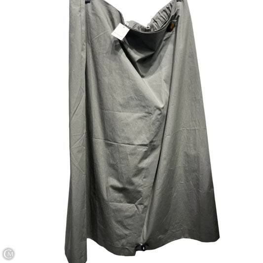 Skirt Maxi By Abercrombie And Fitch In Green, Size: Xl