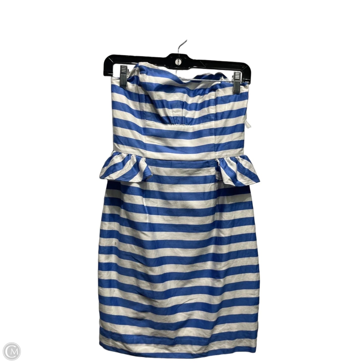 Dress Designer By Lilly Pulitzer In Blue & White, Size: 2