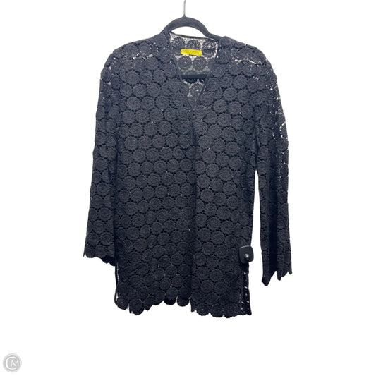 Top Long Sleeve By Jack Rogers In Black, Size: S